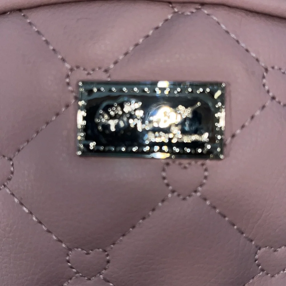 Backpack - Adorable Mauve Backpack by Betsy Johnson, New with Tags